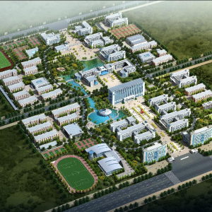 機(jī)電?？茖W(xué)校圖書樓、綜合樓、食堂